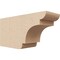Ekena Millwork 4in. W x 6in. H x 12in. L New Brighton Woodgrain TimberThane Rafter Tail, Primed Tan RFTUR04X06X12NEBRCPR - alternate 1